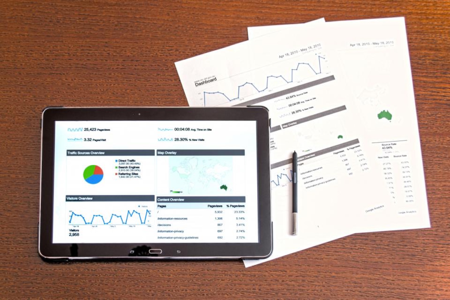 An AI agent reading and processing data, representing automated enrichment and persona mapping